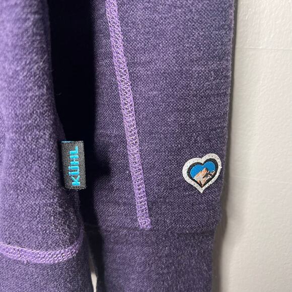 Kuhl Women's Small Purple Full Zip Hoodie Outerwear Activewear Long Sleeve - Picture 5 of 8